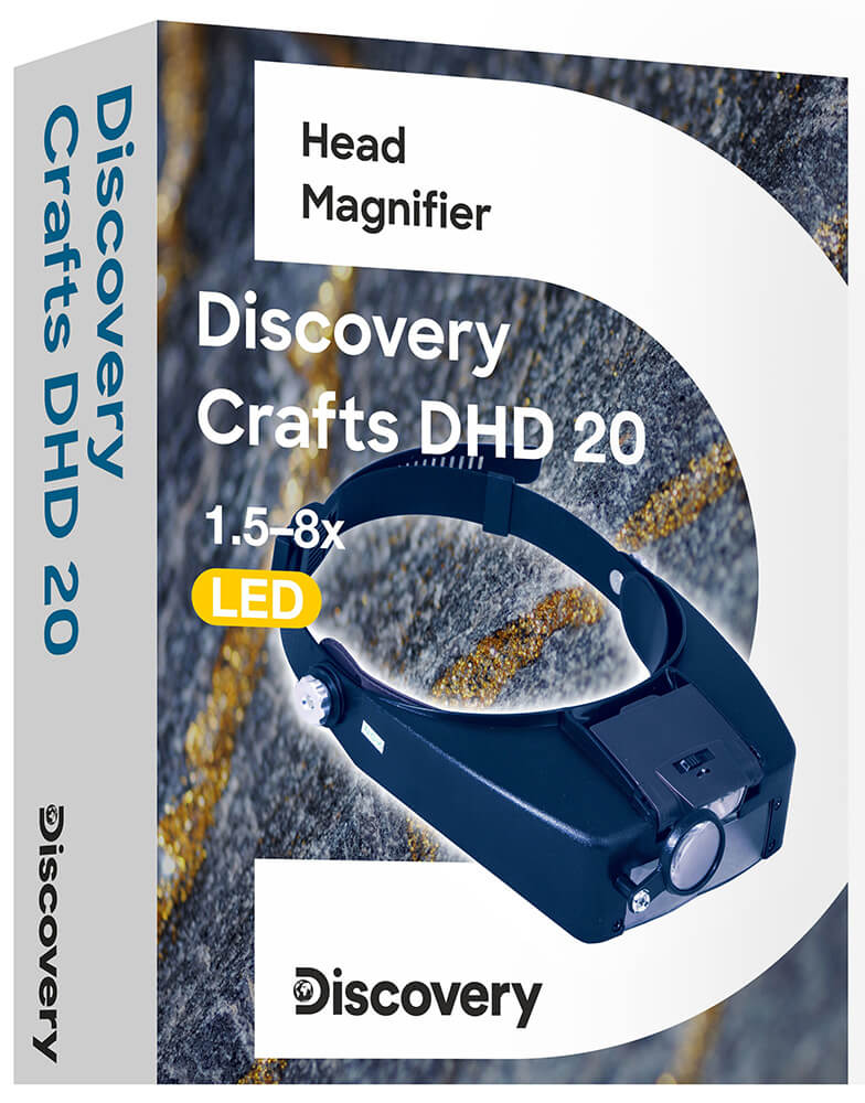 Náhlavná lupa Discovery Crafts DHD 20 